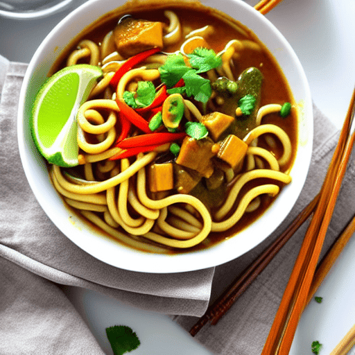 Vegan Curry Udon