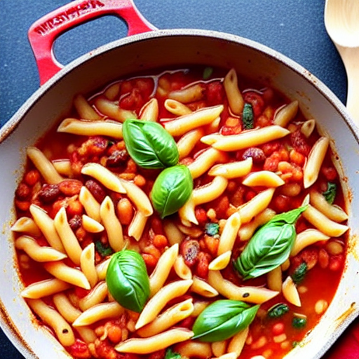 Pasta Fagioli Bake