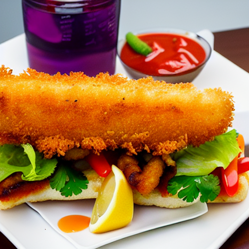 Bocadillo de Calamares (Vegetarian Version)