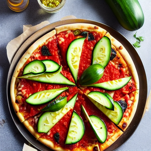 Pizza di Zucchine