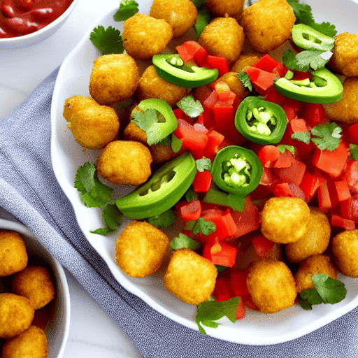 Vegan Tater Tot Nachos