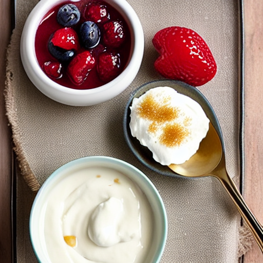 Spoon Sweet with Yogurt