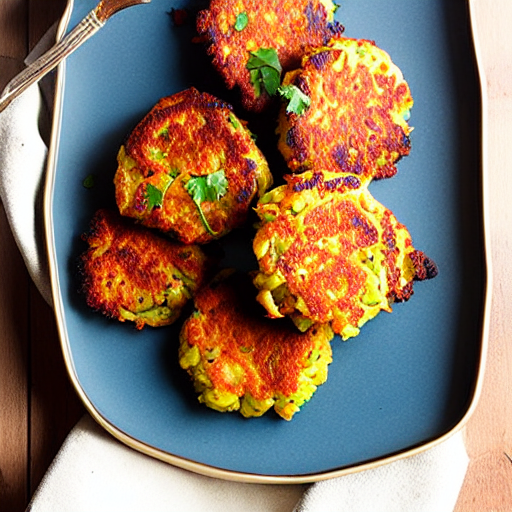 Moroccan Cauliflower Fritters