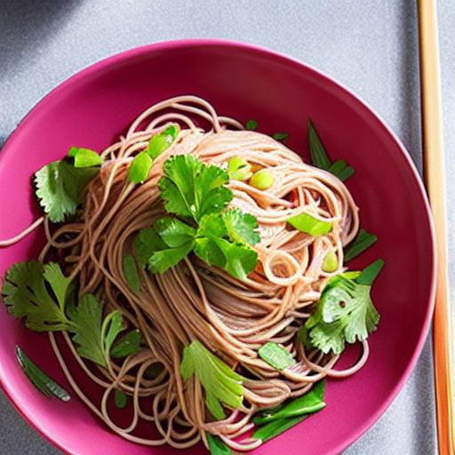 Soba with Radish