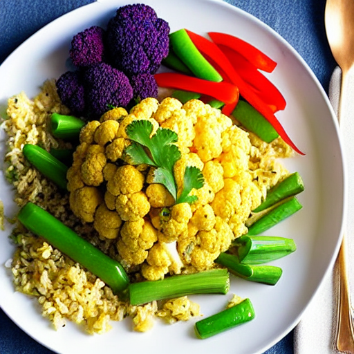 Egg Drop Cauliflower Rice