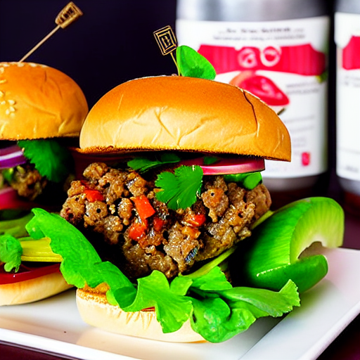 Larb Moo Burger
