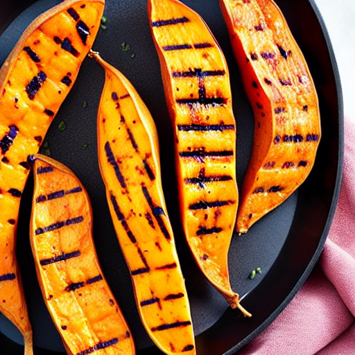 Grilled Sweet Potatoes