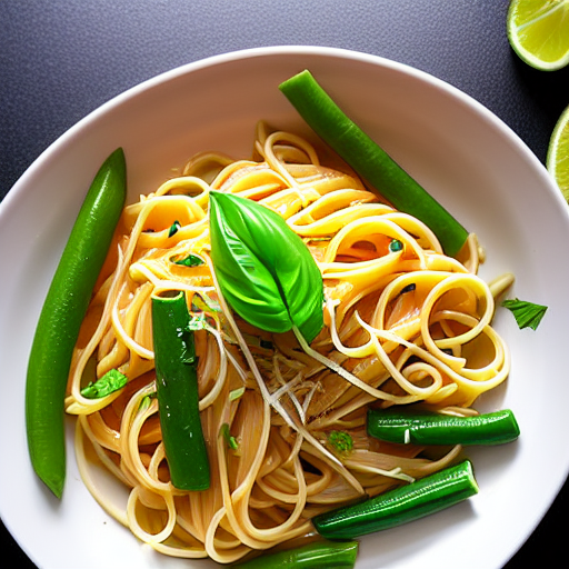 Pasta with Lemongrass