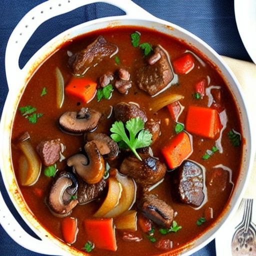 Beef and Mushroom Stew