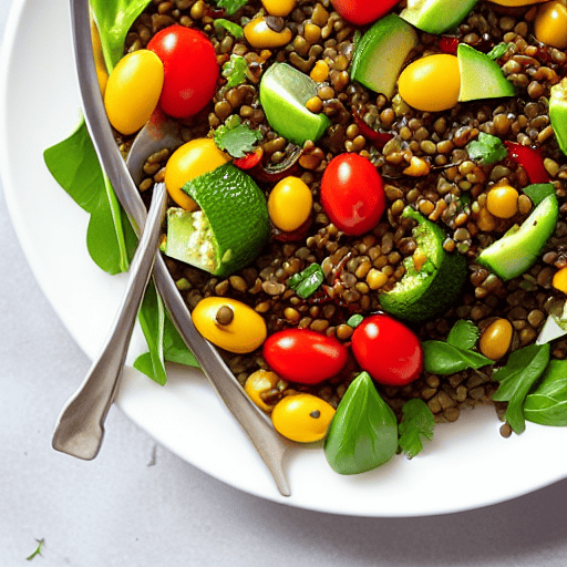 Greek Lentil Salad