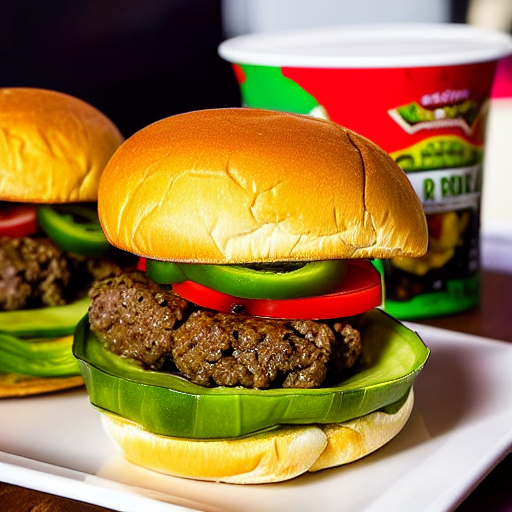 Hamburguesa de Nopales
