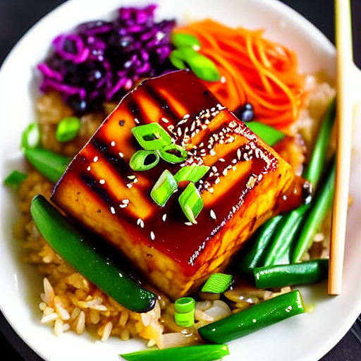 Sweet Soy Glazed Tofu