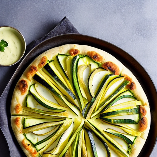 Tarte aux courgettes