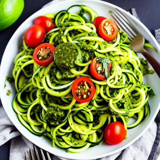 Zoodles Pesto