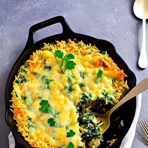 Spinach and Rice Casserole