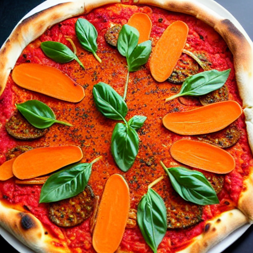 Pizza aux Carottes