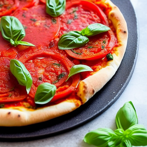 Vegan Pizza Margherita