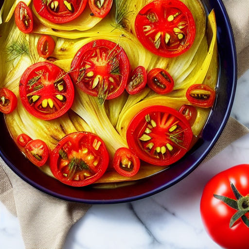 Baked Fennel and Tomato
