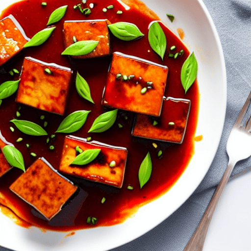 Vegan Red Braised Tofu