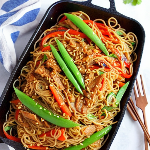 Yaki Soba Casserole