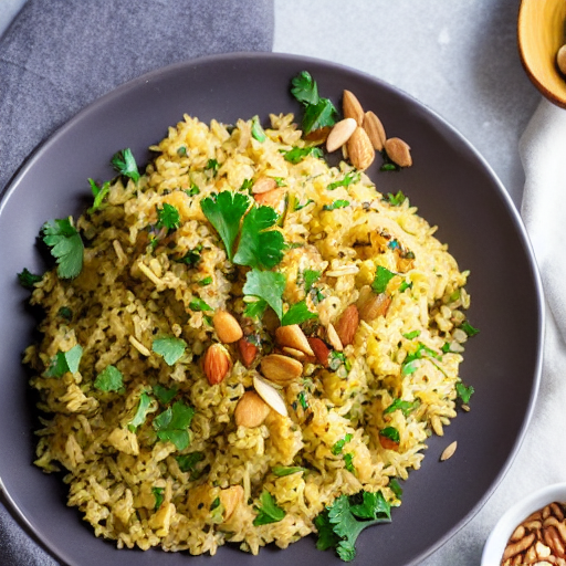 Keto Rice Pilaf