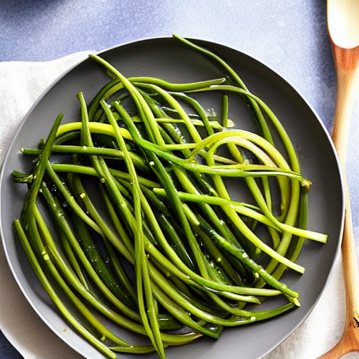 Pickled Garlic Scapes