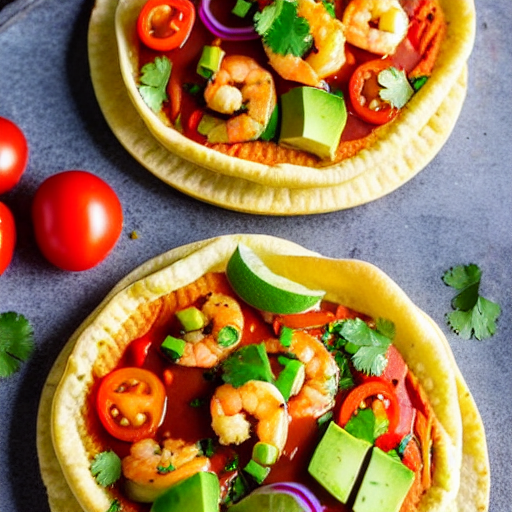 Sopes de Camarón