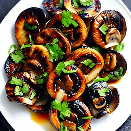 Marinated Grilled Mushrooms