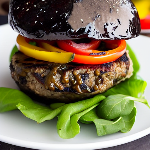 Smoky Portobello Burger