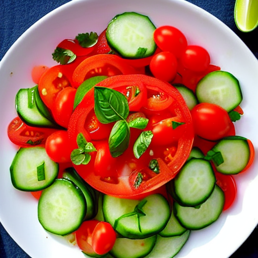 Cucumber and Tomato Salad