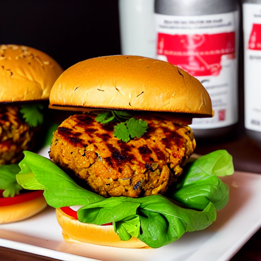 Mala Tofu Burger