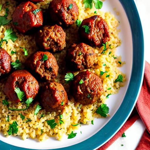 Keto Moroccan Meatballs
