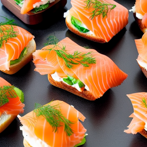 Smoked Salmon Sliders