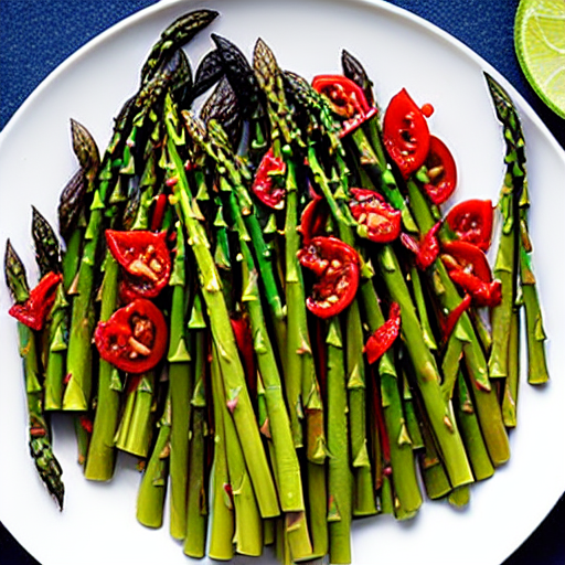 Chili Garlic Asparagus