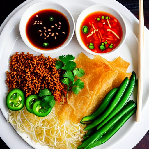 Bánh Tráng Nướng Chay