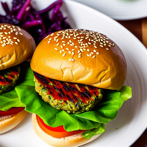 Miso Veggie Burger