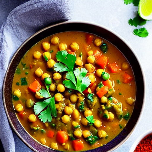 Cilantro Chickpea Stew