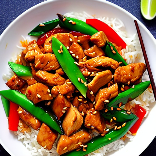 Sichuan Style Chicken Stir-Fry