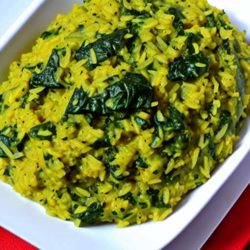 Keto Palak Khichdi
