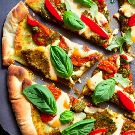 Chermoula Fish Pizza