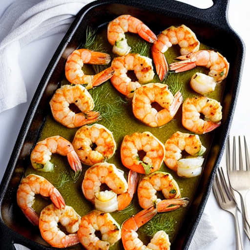 Keto Shrimp and Fennel Bake