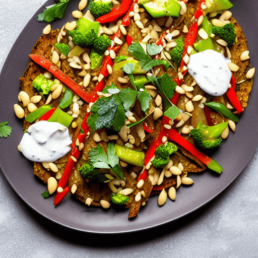 Vegetable Fatteh