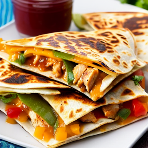 BBQ Chicken Quesadillas