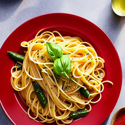 Pasta with Garlic and Oil