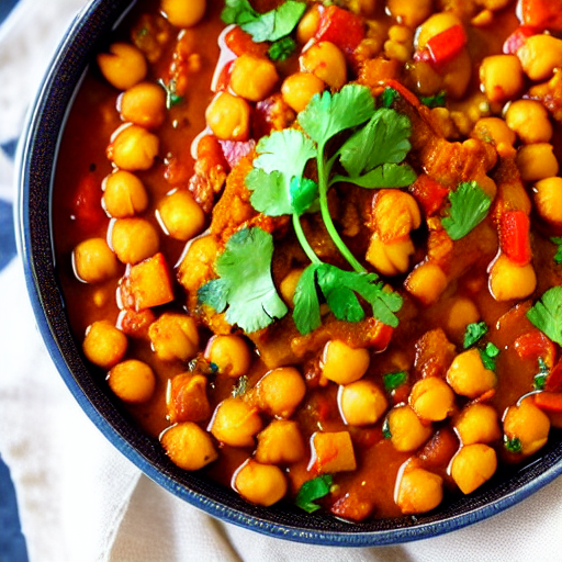 Baked Chana Masala