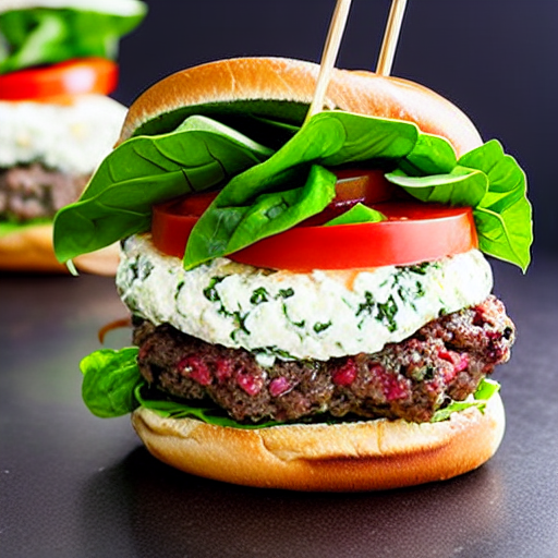 Burger di Ricotta e Spinaci