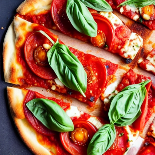 Vegan Margherita Pizza