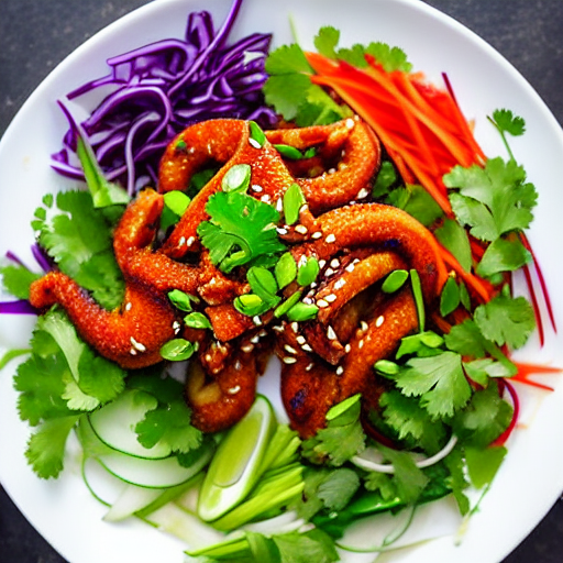 Korean Spicy Squid Salad