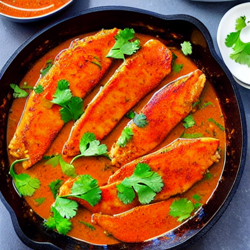 Spicy Fish Bake
