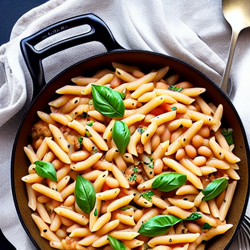Pasta with White Beans